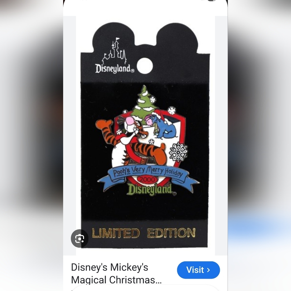 Disney Holiday 2000 Pin